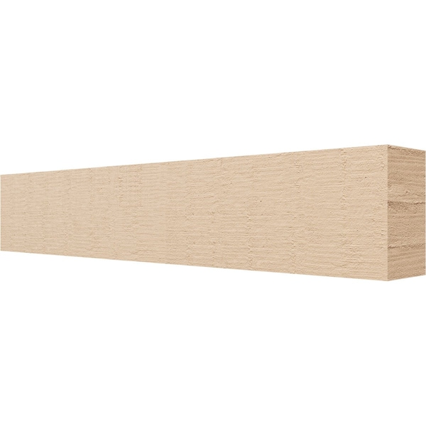 Ekena Millwork 4in. W x 6in. H x 32in. L Block Woodgrain TimberThane Rafter Tail, Primed Tan RFTUR04X06X32BLKRCPR - main